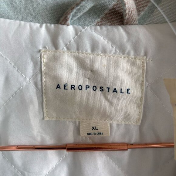 Aeropostale Womens Plaid Button Up Jacket Multicolor Size XL - Picture 6 of 12